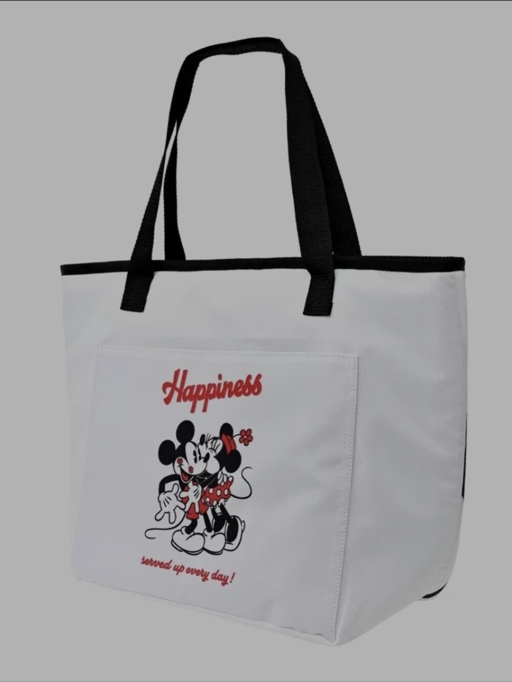 Disney Store Japan Mickey Minnie Insulated Cooler Tote Bag NWT - Picture 3 of 11